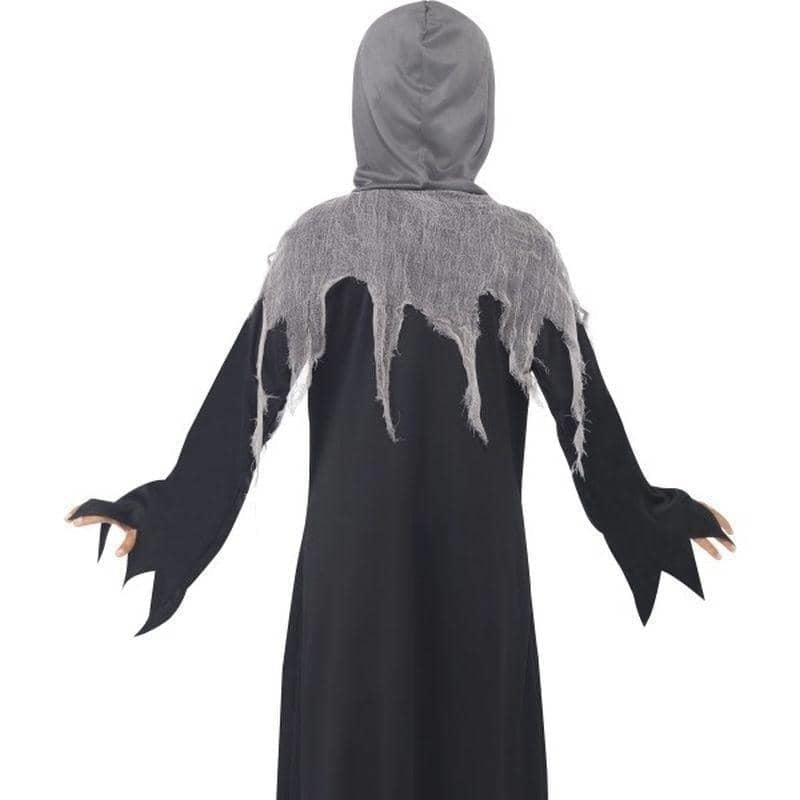 Costumes Australia Grim Reaper Costume Kids Black Grey_3