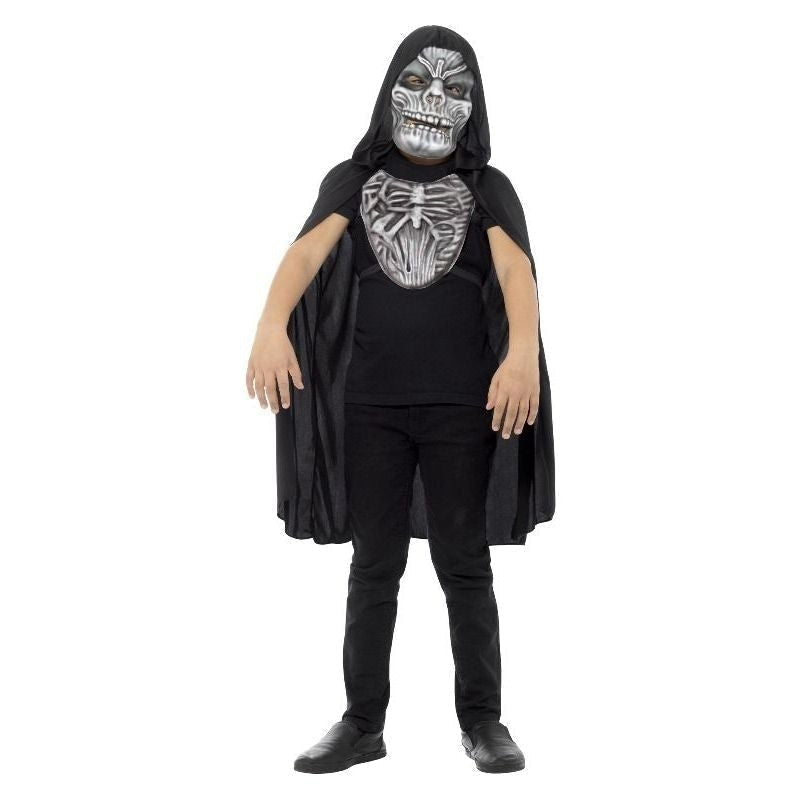 Costumes Australia Size Chart Grim Reaper Kit Child Kids White