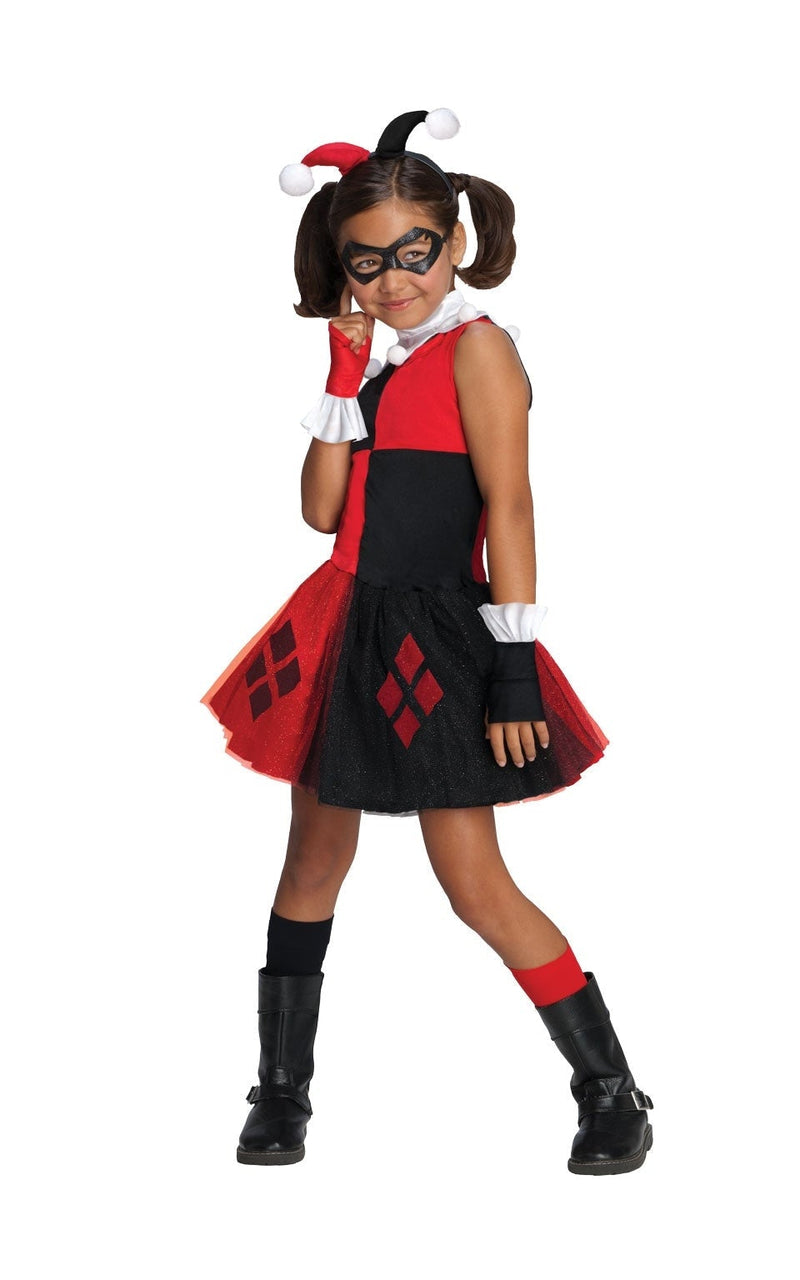 Costumes Australia Harley Quinn Tutu Costume for Girls_1