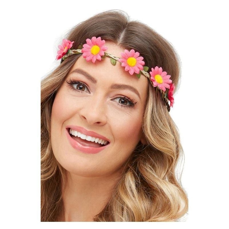 Costumes Australia Hawaiian Hippie Daisy Chain Headband Assorted_1