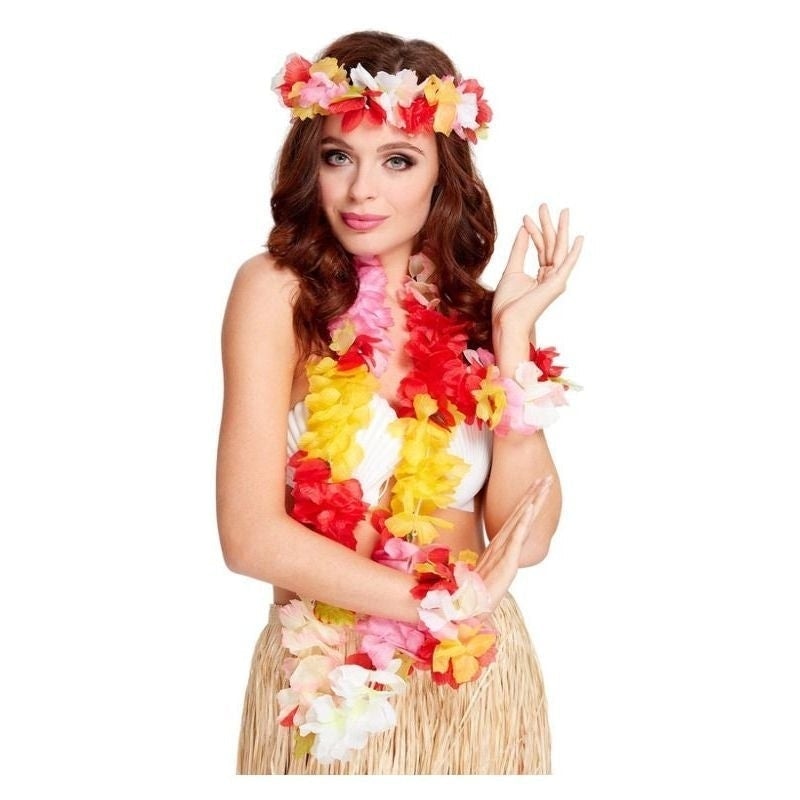 Costumes Australia Size Chart Hawaiian Set Deluxe Adult Multi