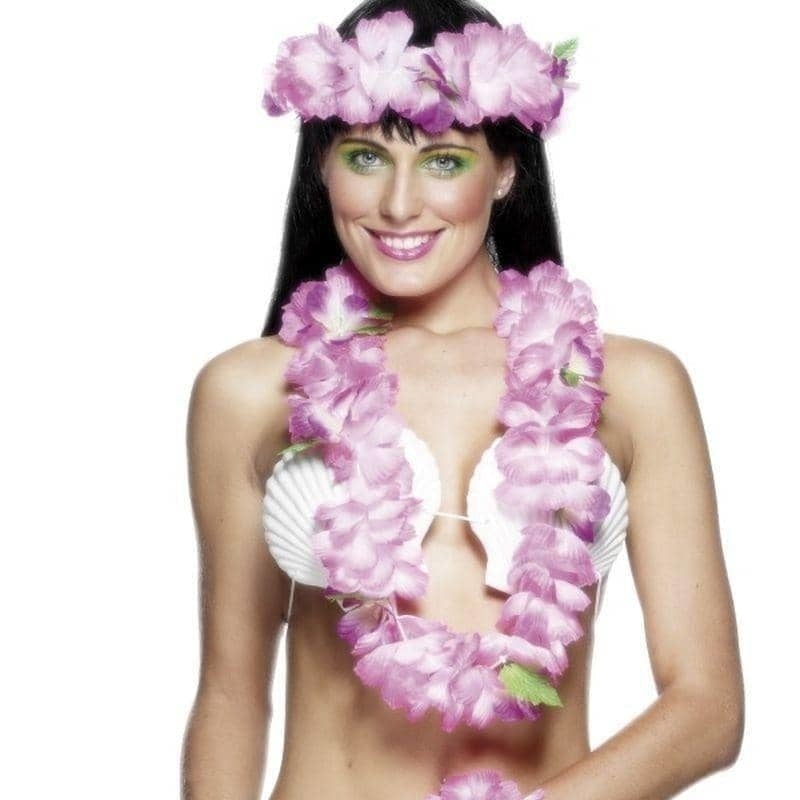 Costumes Australia Hawaiian Set Pink Adult_1