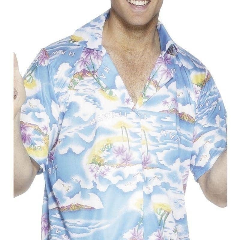 Costumes Australia Hawaiian Shirt Adult Blue_1