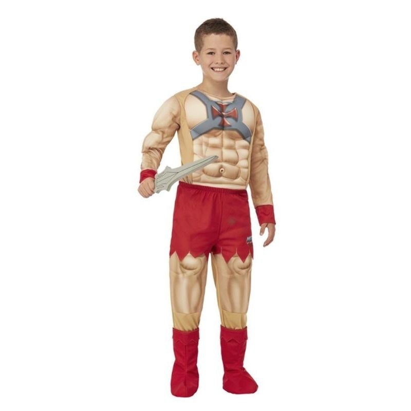 Costumes Australia He-Man Costume Kids Muscle Chest Masters of the Universe Jumpsuit_1