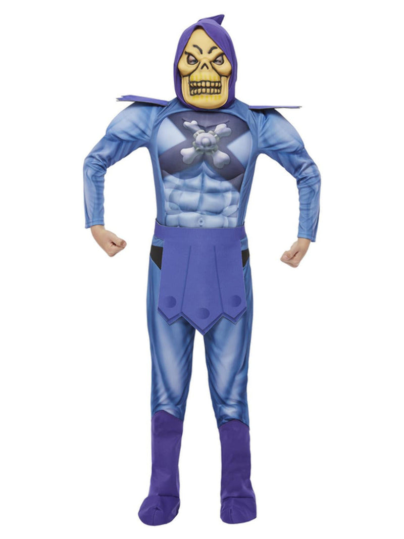 Costumes Australia He Man Kids Skeletor Costume Jumpsuit EVA Chest_2