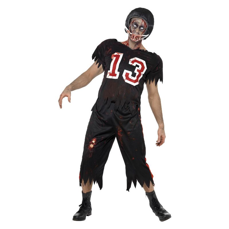 Costumes Australia High School Horror American Footballer Costume Bl Adult_1