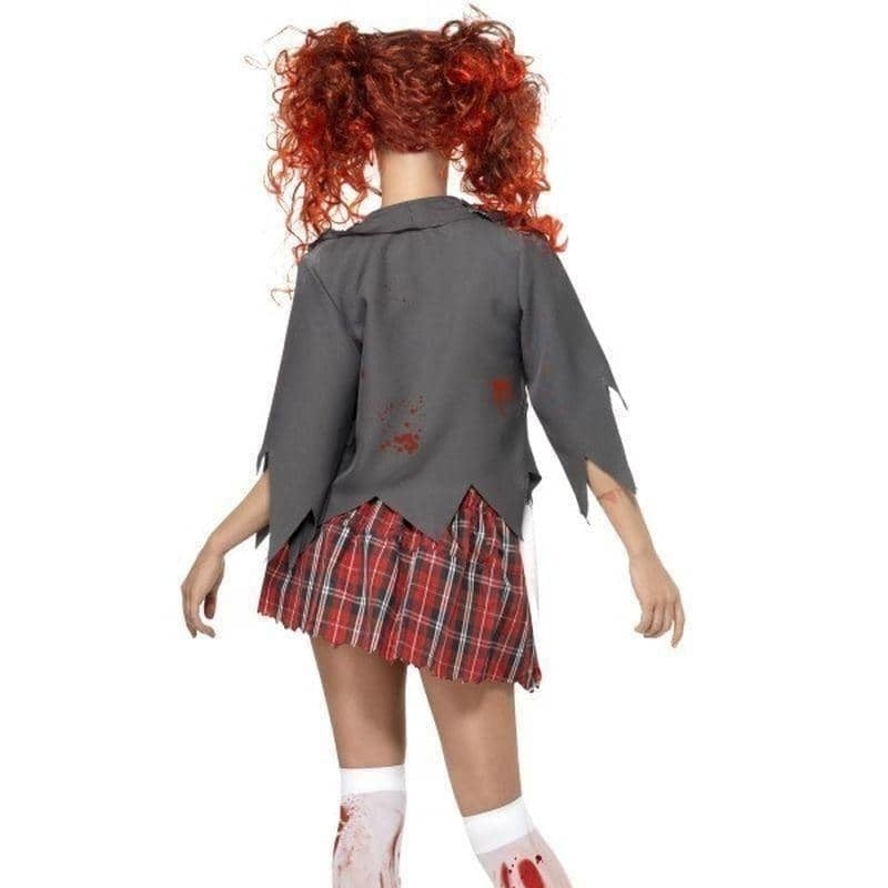 Costumes Australia High School Horror Zombie Schoolgirl Adult Costume_3
