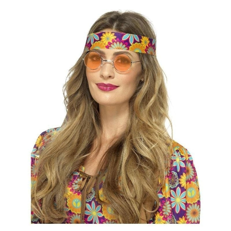 Costumes Australia Size Chart Hippie Specs Adult Orange