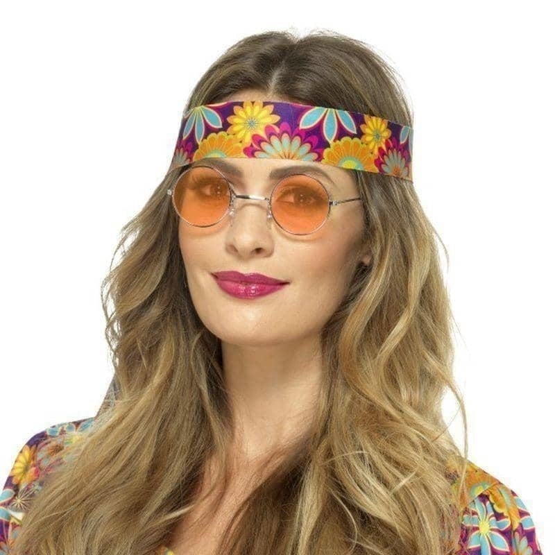 Costumes Australia Hippie Specs Adult Orange_1