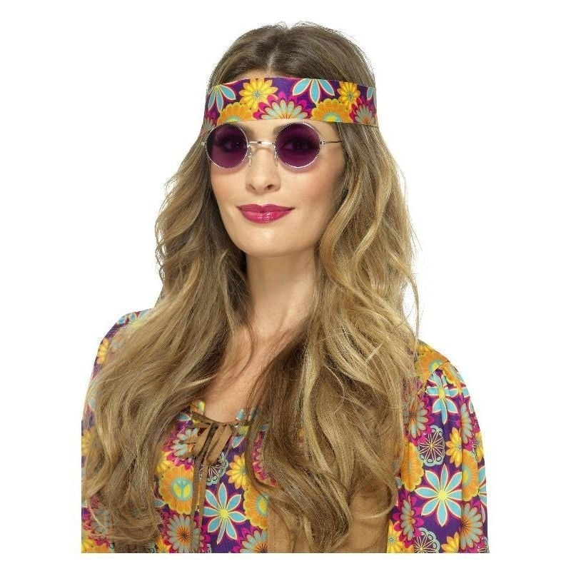 Costumes Australia Size Chart Hippie Specs Adult Purple