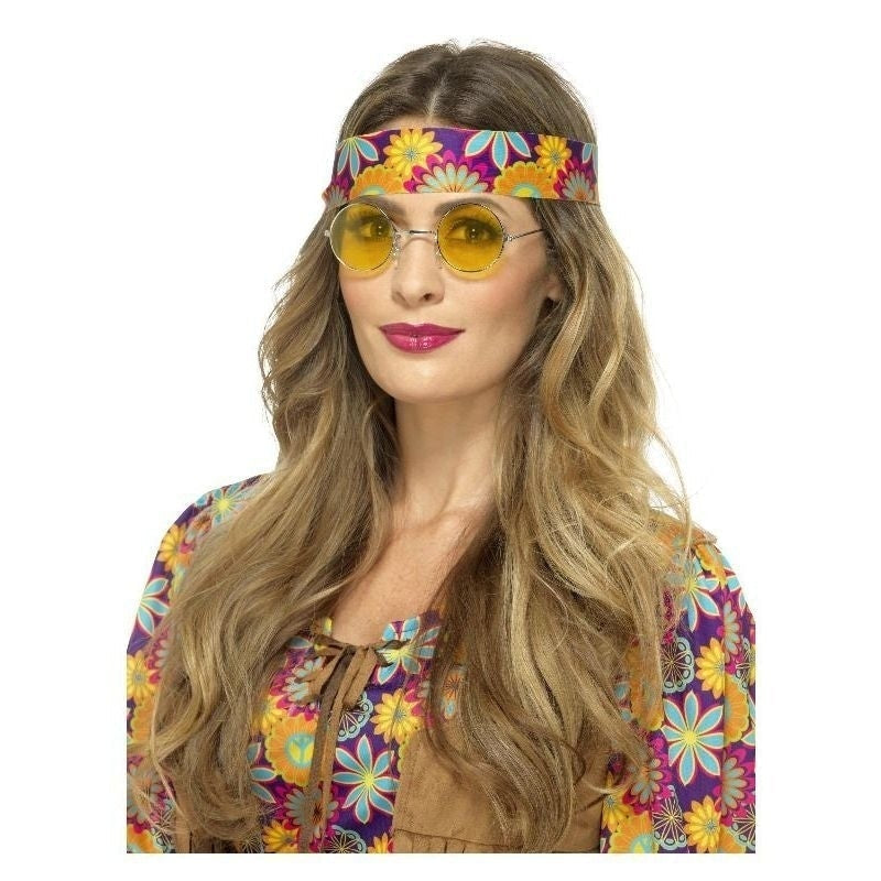 Costumes Australia Size Chart Hippie Specs Adult Yellow