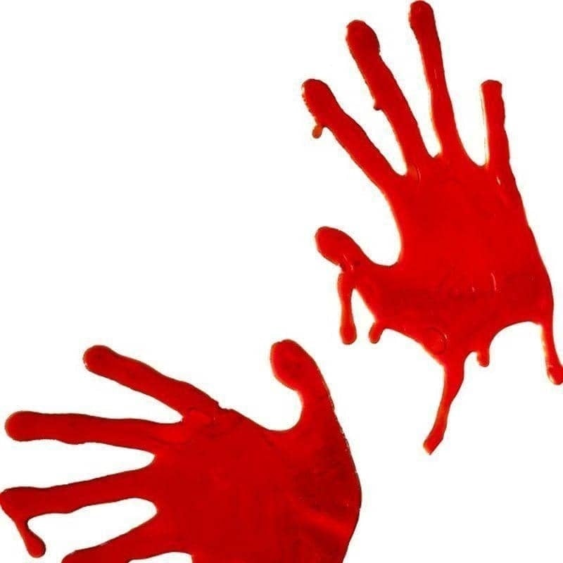 Costumes Australia Horrible Blooded Hands Adult Red_1