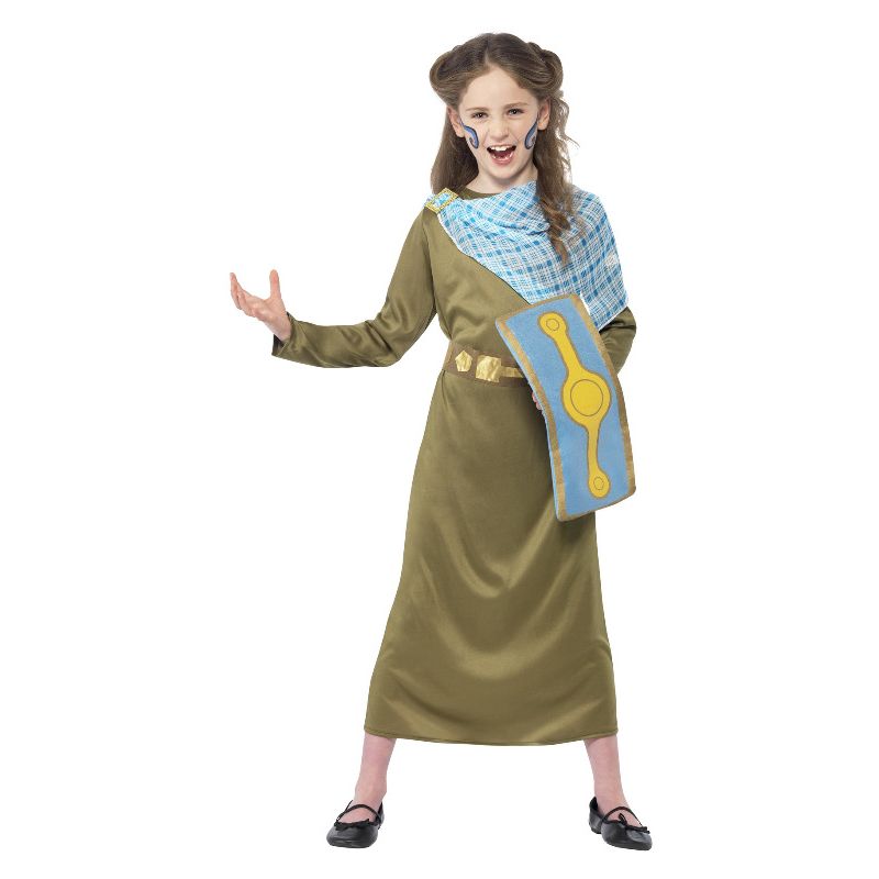 Costumes Australia Horrible Histories Boudica Costume Green Child_1