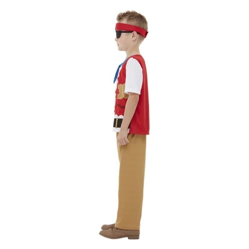 Costumes Australia Horrible Histories Pirate Crew Costume Child Red_3