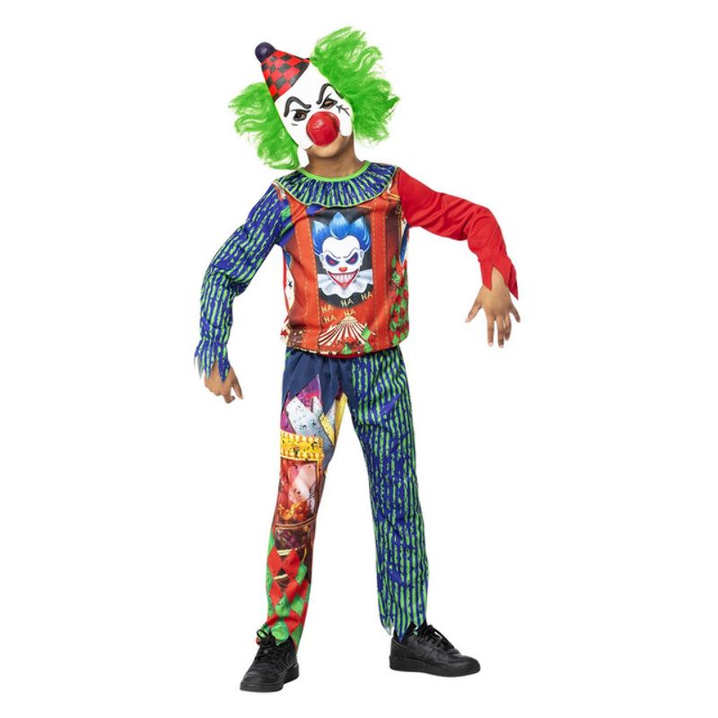 Costumes Australia Horror Clown Costume Child Multi_1