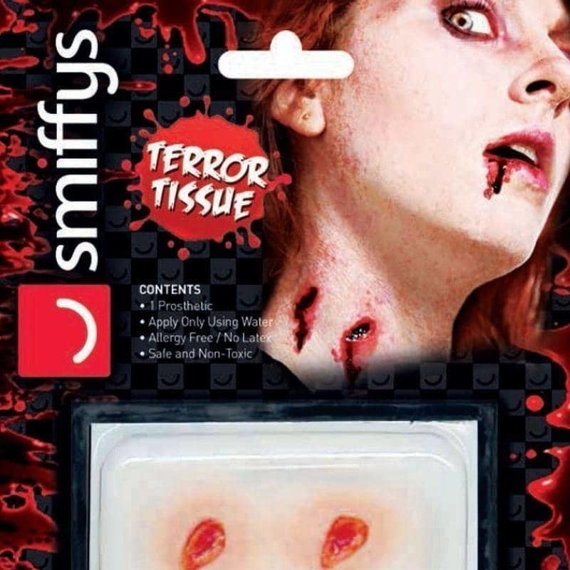 Costumes Australia Horror Wound Transfer Vampire Bite Adult Red_1