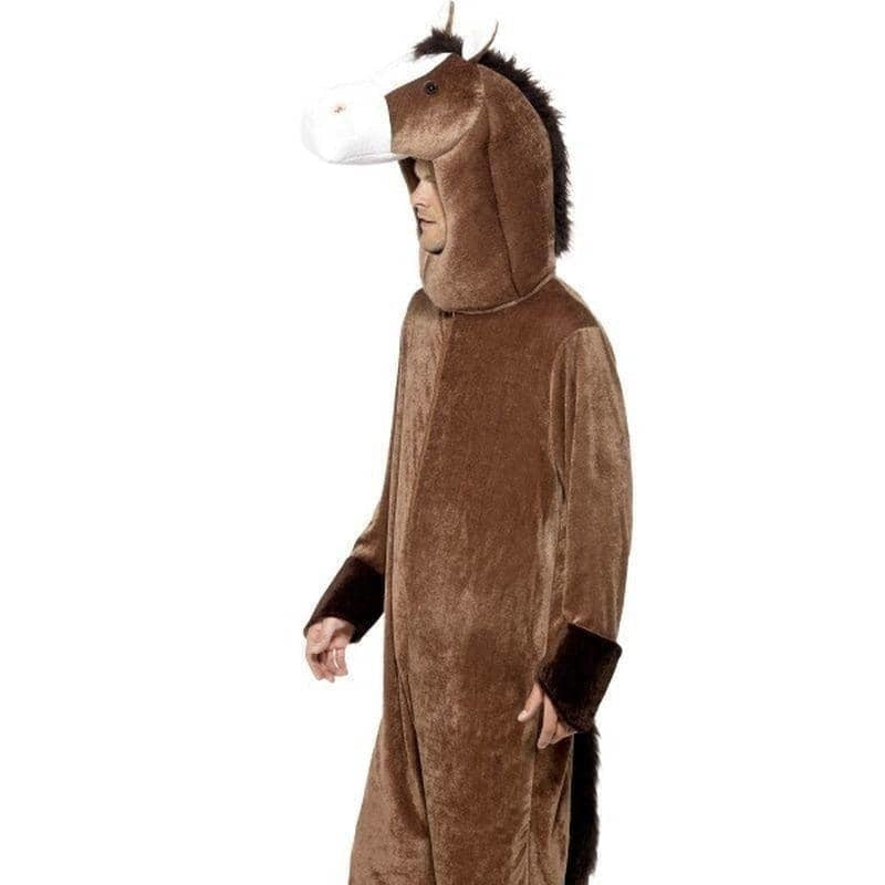 Costumes Australia Horse Costume Adult Brown Jumpsuit_1