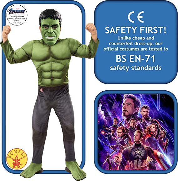 Costumes Australia Hulk Child Costume Avengers Endgame Deluxe_3