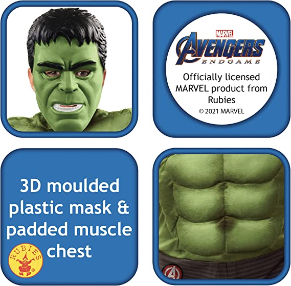 Costumes Australia Hulk Child Costume Avengers Endgame Deluxe_4