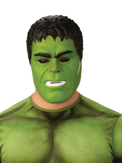 Costumes Australia Hulk Costume Mens Muscle Padded and Mask_2