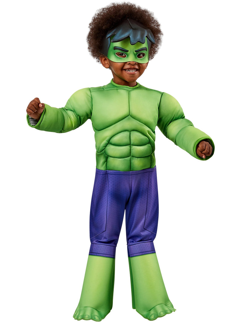 Costumes Australia Hulk Deluxe Boys Spidey and his Amazing Friends Toddler Costume_1