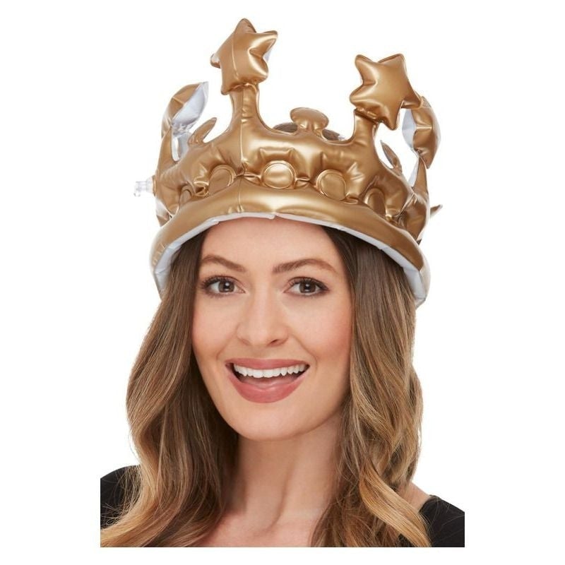 Costumes Australia Inflatable Crown Gold_1