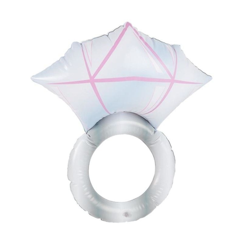 Costumes Australia Inflatable Diamond Ring Silver_1