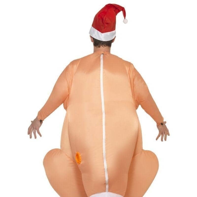 Costumes Australia Inflatable Roast Turkey Costume Adult Brown_2