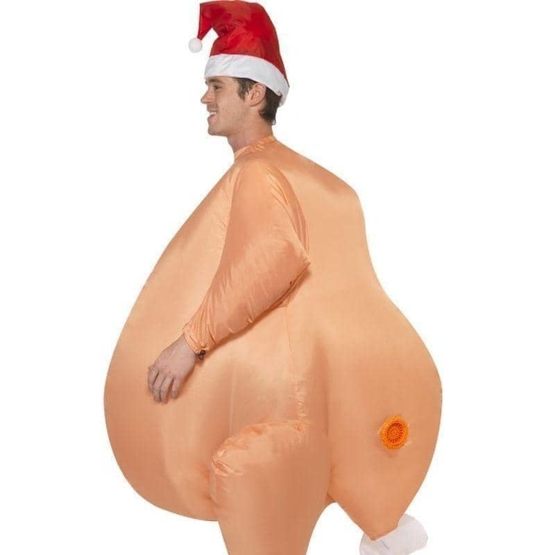 Costumes Australia Inflatable Roast Turkey Costume Adult Brown_3