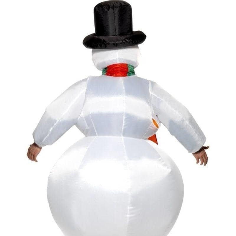 Costumes Australia Inflatable Snowman Costume Adult White_2