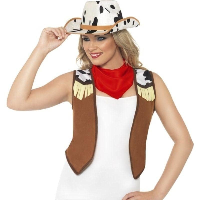 Costumes Australia Instant Kit Wild West Female Adult Brown_1