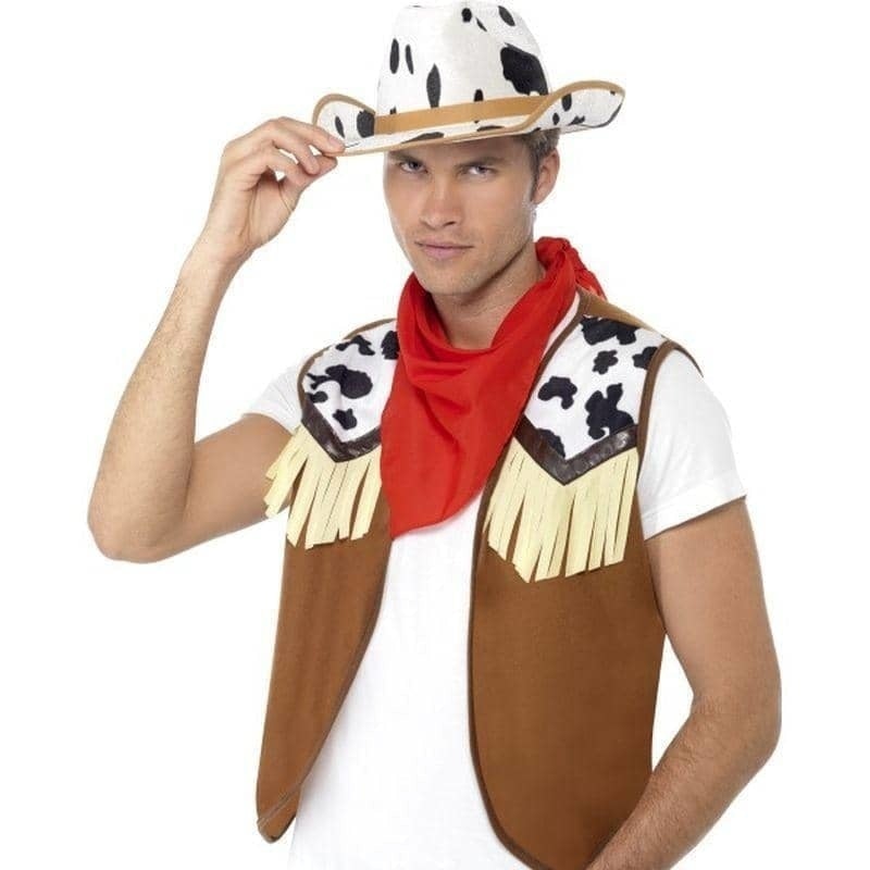 Costumes Australia Instant Kit Wild West Male Adult Red_1