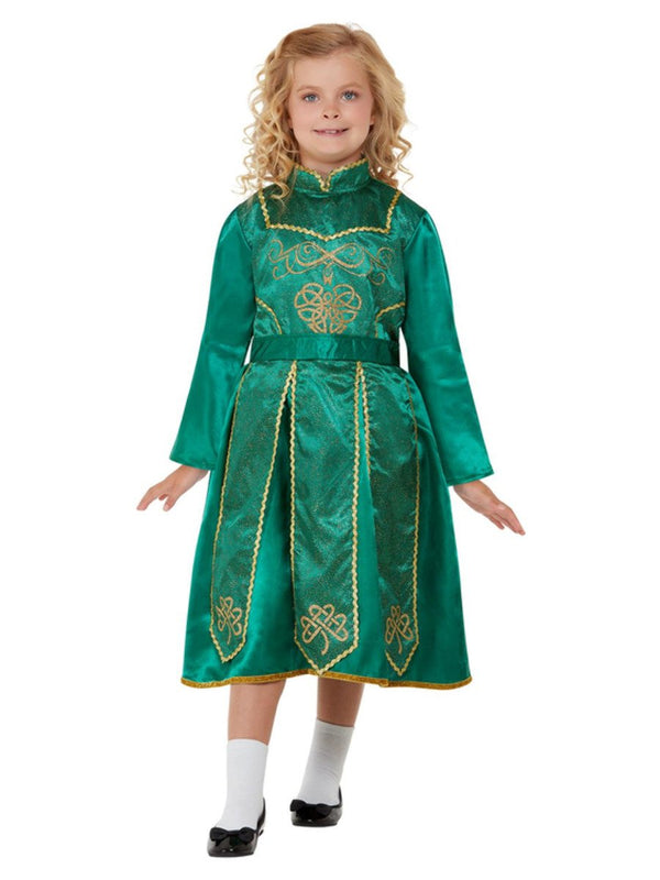 Costumes Australia Irish Dancer Costume Girls Green Dress St Patricks_2