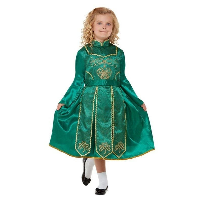 Costumes Australia Irish Dancer Costume Girls Green Dress St Patricks_1