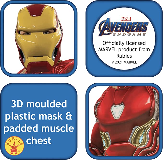 Costumes Australia Iron Man Mark 50 Costume with Mask Child Avengers Endgame_3