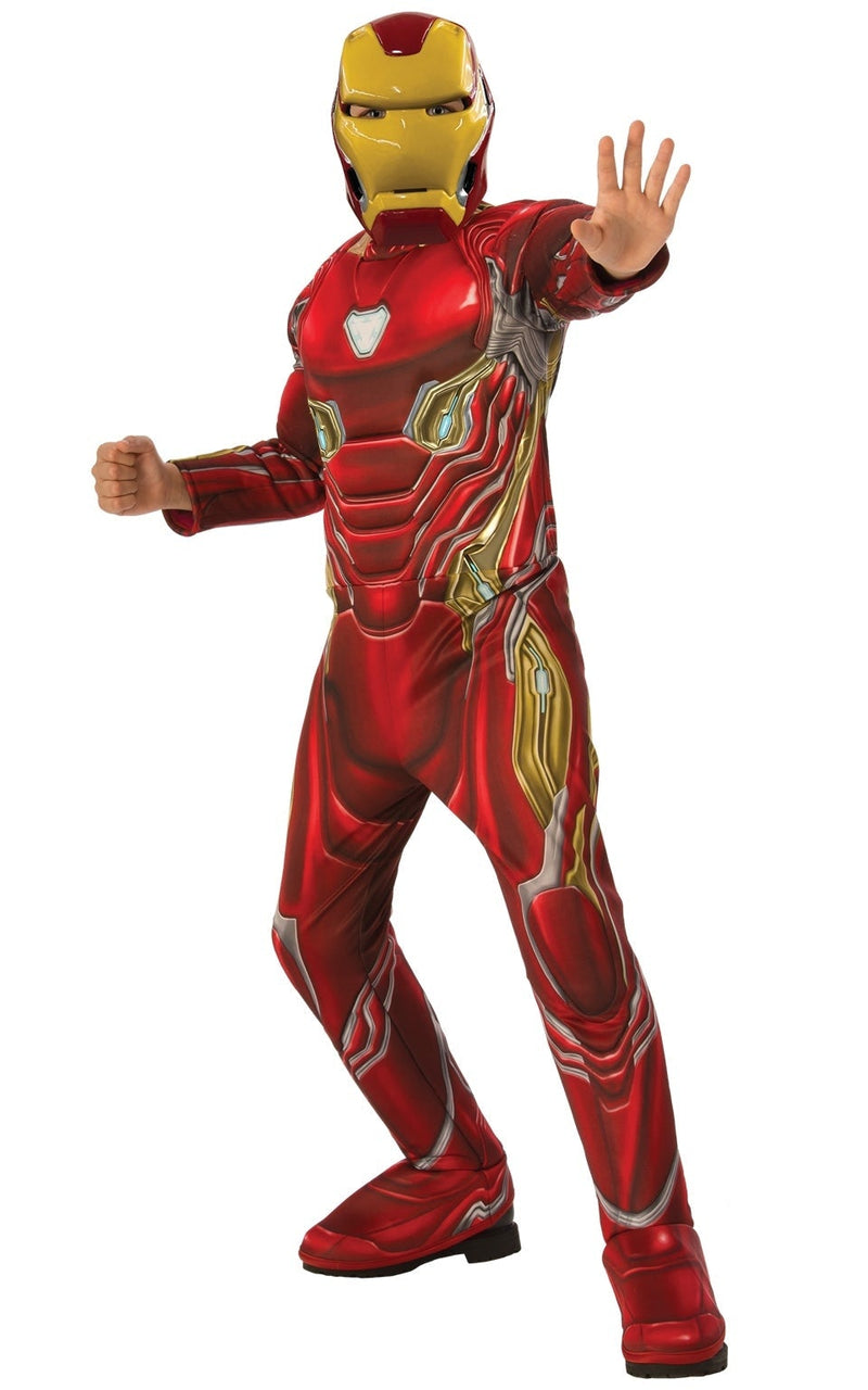 Costumes Australia Iron Man Mark 50 Costume with Mask Child Avengers Endgame_1