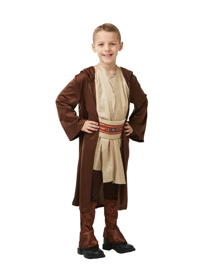 Costumes Australia Jedi Kids Robe Star Wars Obi Wan Costume_2