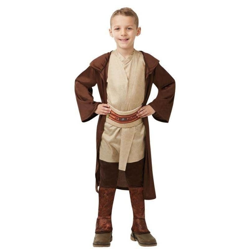 Costumes Australia Jedi Kids Robe Star Wars Obi Wan Costume_1