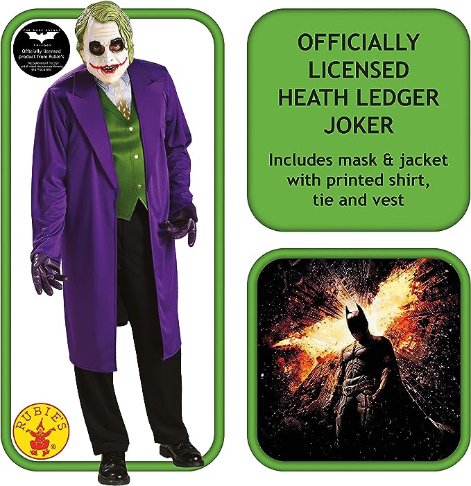 Costumes Australia Joker Costume Batman The Dark Knight Heath Ledger Suit_2