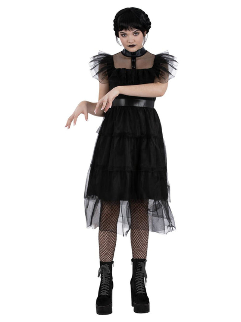 Costumes Australia Kids Gothic Prom Costume_1