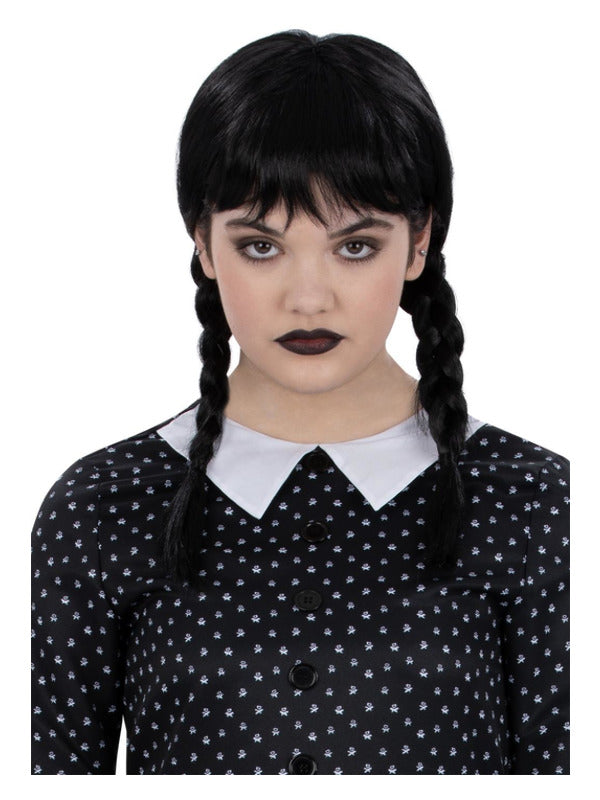 Costumes Australia Kids Gothic School Girl Wig_1