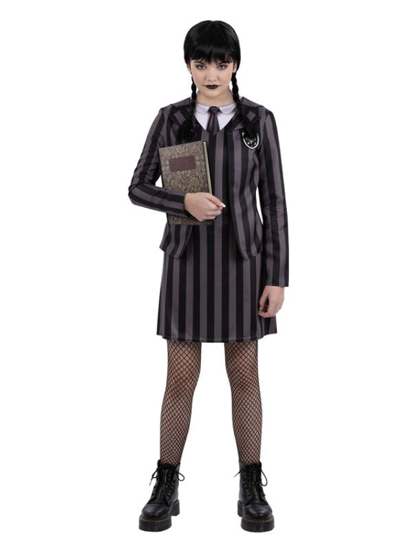 Costumes Australia Kids Gothic School Uniform Costume_2