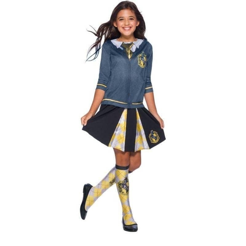 Costumes Australia Kids Hufflepuff Top Harry Potter Costume_3