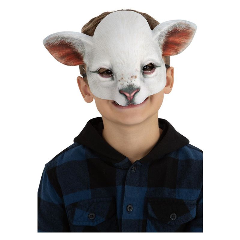 Costumes Australia Kids Lamb Mask Child_1