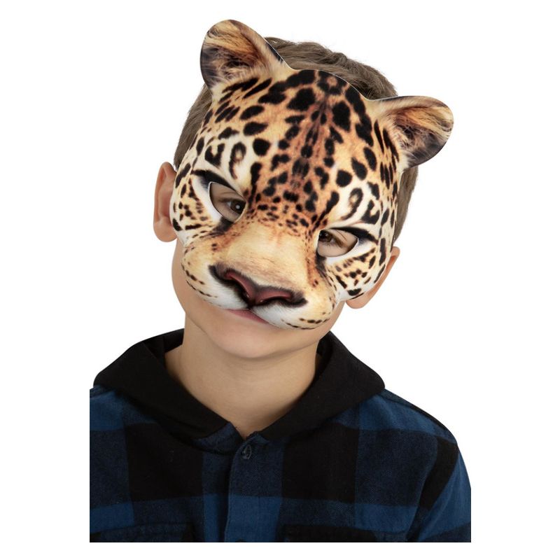 Costumes Australia Kids Leopard Mask Child_1