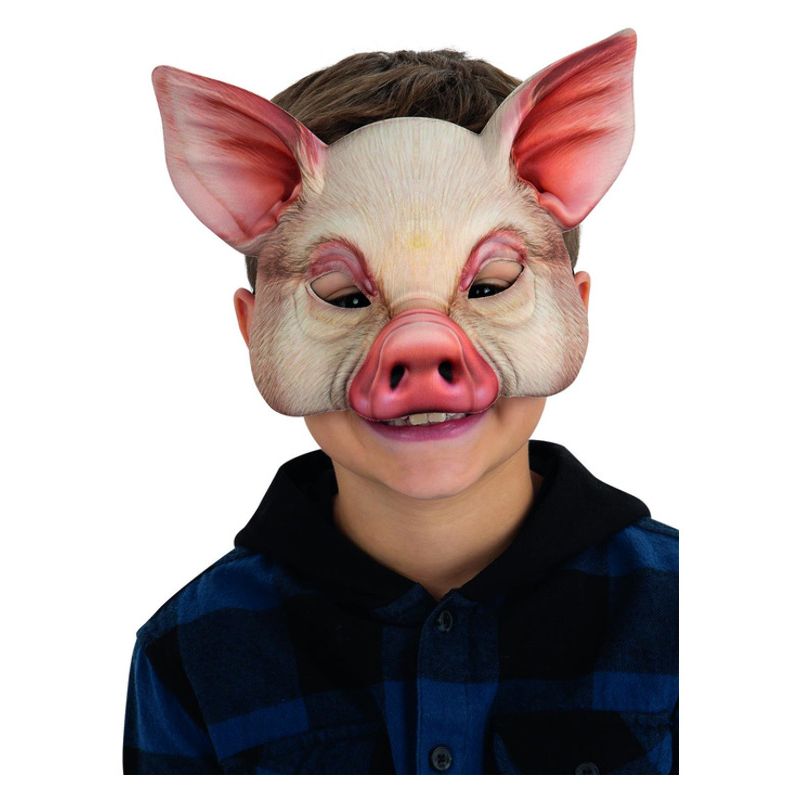 Costumes Australia Kids Pig Mask Child_1