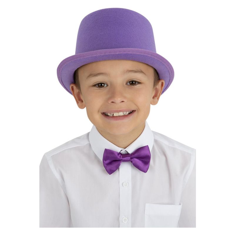 Costumes Australia Kids Purple Top Hat Child_1