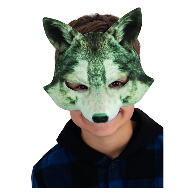 Costumes Australia Kids Wolf Mask Child_1