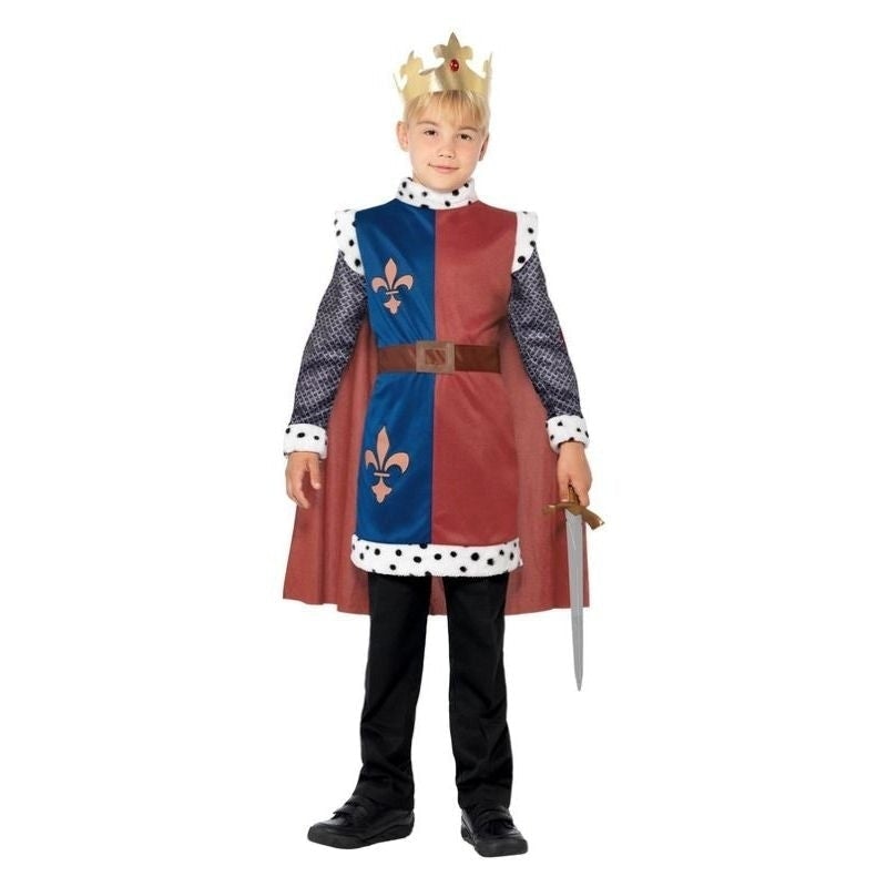 Costumes Australia King Arthur Medieval Costume Kids Blue Red_4