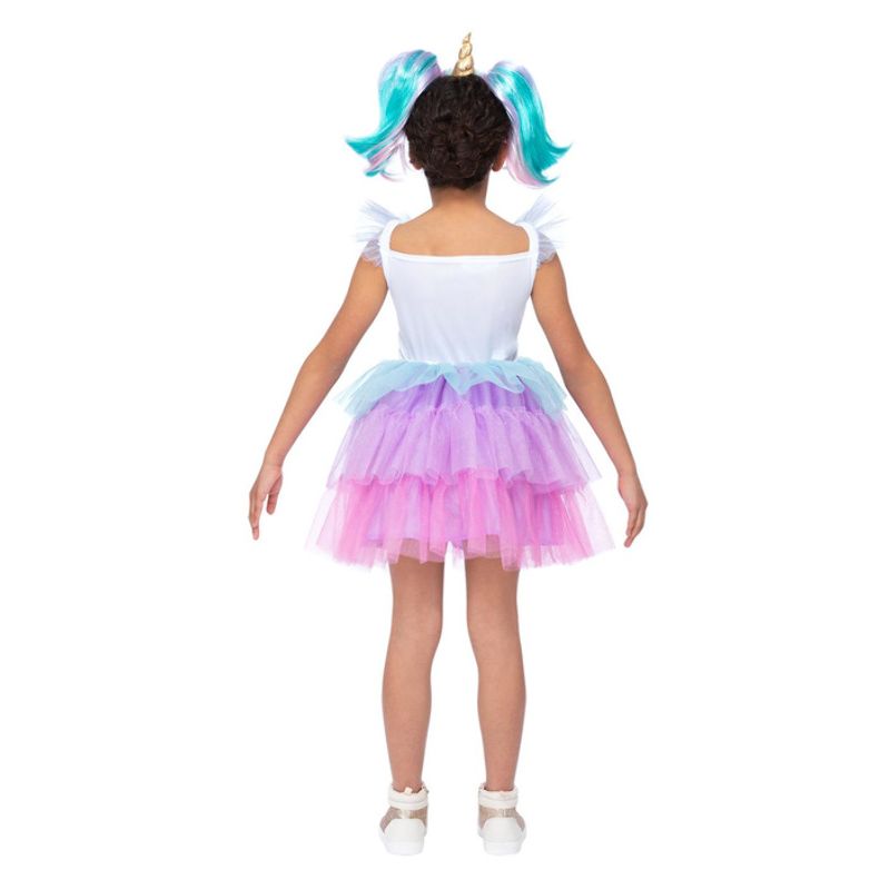 Costumes Australia L.O.L Surprise! Deluxe Unicorn Costume Child Multi Pink Purple Turquoise White_2